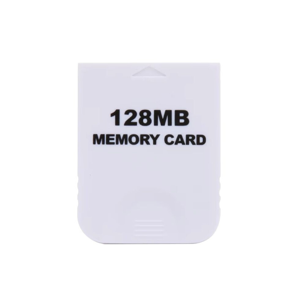 Memory Card High Speed Flash Memory Chip Easy To Use For Gamecube Gc Ngc Game 128Mb White 6031726570366