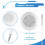 White 3 5mm Pillow Speaker For   CD Radio MP3 Player GL 7