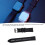 Breathable Silicone Watch Strap GT4 Black 13