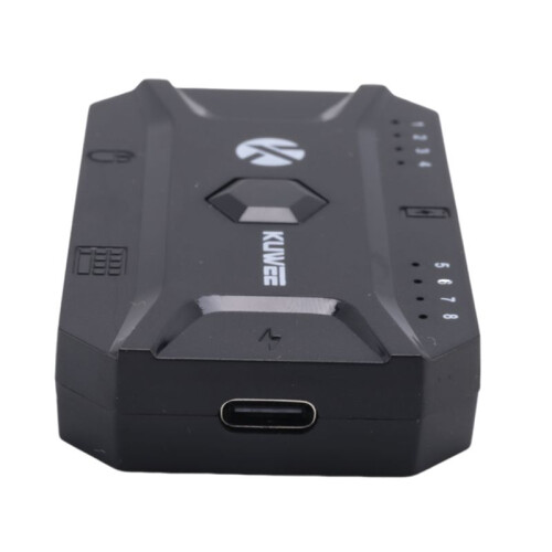 Hub USB 5.0 Converter Wired Keyboard&Mouse to Wireless Hub Adapter Support 8 Devices for Tablet,Laptop,Mobile 2