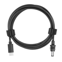 Cavo di alimentazione USB C a DC, 1 metro, PVC, rame puro 18AWG, impermeabile IP68, prolunga