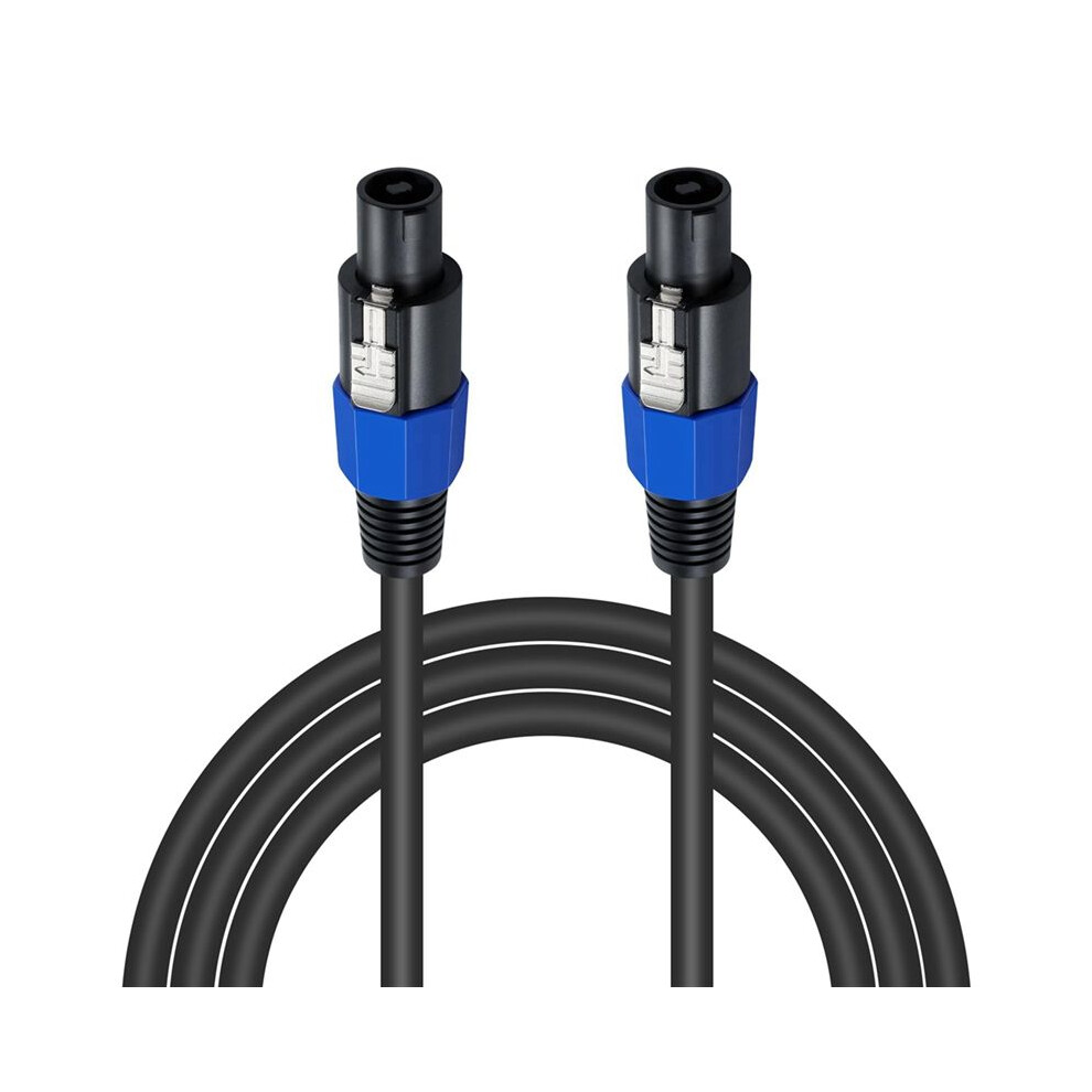 Speakon Cable 6Ft Professional 18Guage Male To Male Audio Cord With Twist Lock For Dj Speaker&Amplifier 4713056175757
