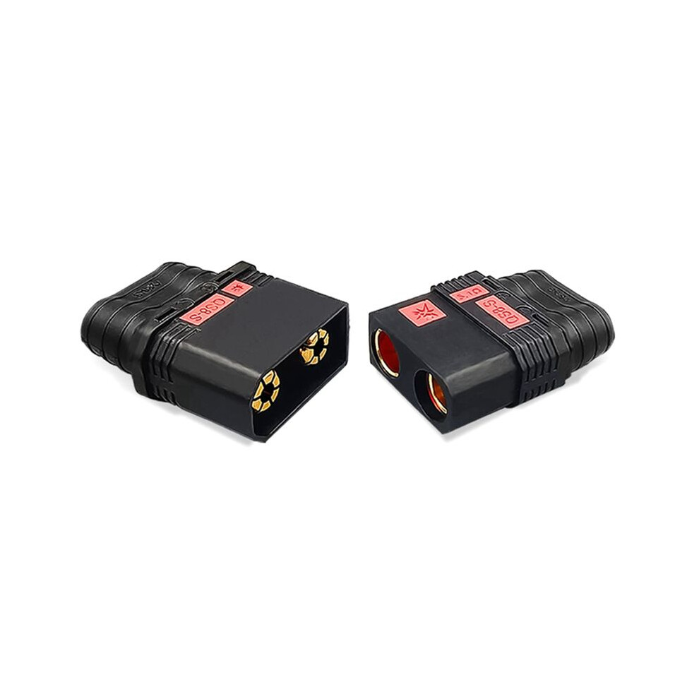 Qs8-S Heavy Duty Battery Connector Anti-Spark Connector Large Power Plug For Rc Plant Protection Drone Car Model Gold 4711582232746