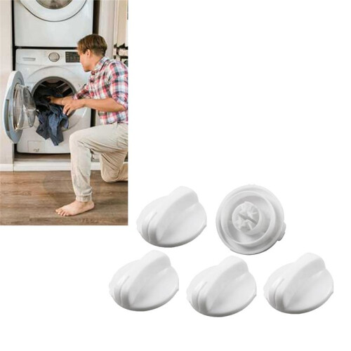 5 PCS Washing Machine Control Knob Semi-Automatic Double-Cylinder Washer Accessories Replacement Universal Knob 1