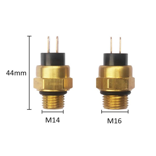 Motorcycle Radiator Fan Temperature  Water Temperature Sensor M14x1.5 2