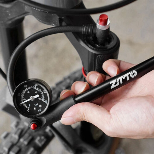 ZTTO Front Fork Pump Tire Inflator   Rear Bladder Soft Tail Fork High-Pressure Air Pump 2
