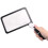 Full-Page 5X Magnifying Glass for Reading, Folding Lighted Magnifier with 48 LED Lights, Rectangular Handhold Magnifier 4