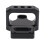 Aluminiumlegierung 3-Wege-Boost-Controller Magnetventil Befestigungsbracket Schwarz 15