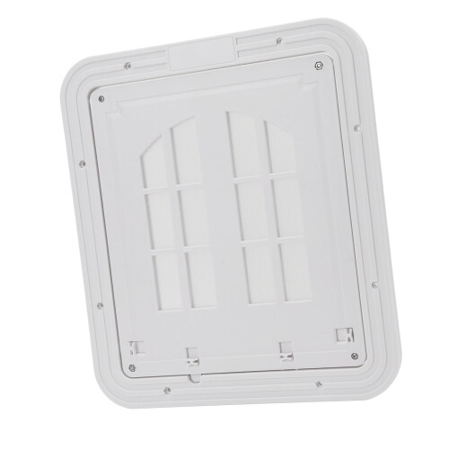 Pet Screen Door Kit White S, Breathable & Bite Resistant, Strong Plastic Structure