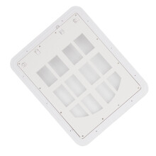 Kit porta schermo per animali, traspirante, resistente ai morsi, bianco, L