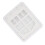 Pet Screen Door Breathable & Bite Resistant, White L, Easy Access 14