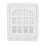 Pet Screen Door Breathable & Bite Resistant, White L, Easy Access 4