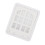 Pet Screen Door Breathable & Bite Resistant, White L, Easy Access 9