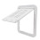 Pet Screen Door Kit White S, Breathable & Bite Resistant, Strong Plastic Structure 13