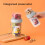 Double Layer Microwave Safe Food Storage Cup 310ml+360ml PP 9