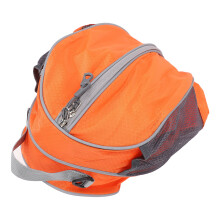 Reflektierende Streifen 25L Wasserabweisender Basketball-Aufbewahrung Rucksack Orange