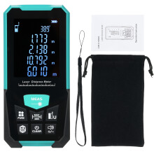 Professional Laser Distance Meter 50m/164ft Digital Rangefinder with Pythagoras, USB Charging