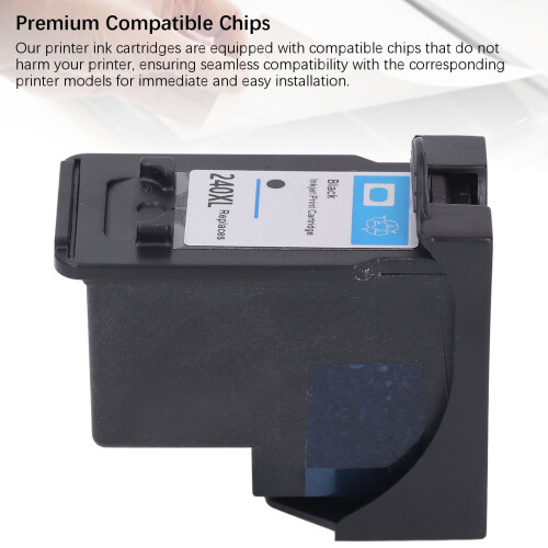 High-Yield Black Ink Cartridge for MG/TS Series, Fits Multiple Models 2
