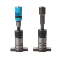 2 Uds., Llave EléCtrica, Eje Cuadrado a Eje en Forma de T, Eje de Destornillador, Accesorios para Llave de Impacto de Litio