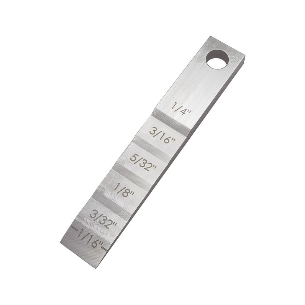 Photos - Power Tool Accessory Jojomino Pipefitter Tools 2130 Small Pipe Spacer Wedge Stepped Guage Step Feeler Gauge for Pipe Spacing Welding 