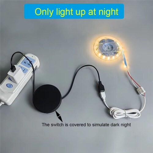 Light Sensor  5V 12V USB Wire Night Auto- Light Sensor Cable for Home Security and Lighting 1