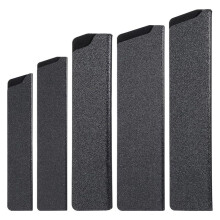 5 PCS Knife Guard Set, Universal Blade Covers, Knife Protector Sleeve with -Lined Abs Plastic Sheath