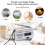 Digital Retro Radios Memory Function Handheld AM/FM Radios Manual Channel Search Battery Powered Built-in Speaker 5
