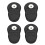 BIQU 4PCS AMS Upgrades Panda AMS Guard Inlet Ceramic Ring Protector for  AMS 5