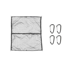 Cargo Elastic Mesh Net for 2024, Carabiner Truck Bed Organizer Net for Accessories