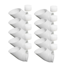 10 Set Hydroponiskt Jordfritt Odlingssystem Gör-det-Själv Hydroponic Plantskola Garden Kit