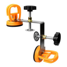 90 Degree Countertop Seam Setter, Right Angle Stone Setter Installation Tool Stainless Steel, Double Suction Cup