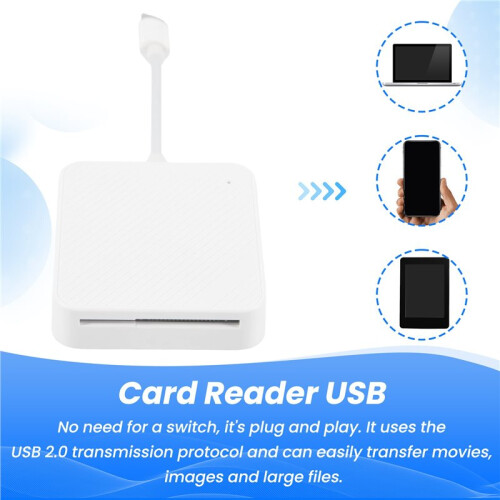 4 in 1 Memory Card Reader Adapter Type C USB-C  Media OTG M2  SM XD Card Reader for Android Accessories 2