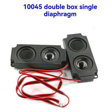 2Pcs Compact Square Speakers Sound System 45100 Speaker Ideal for Home Audio & Portable Use