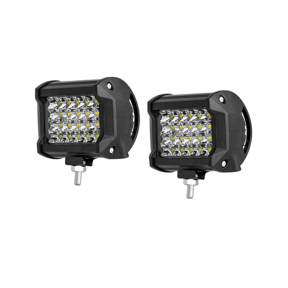 2Pcs Car 12V 24V Head 72W Bar Work Spot 4Inch Led Bar Fog Lamp For Truck Tractor Boat Suv Light 4713908254289
