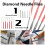 23Pcs 3D Printer Tool Kit,3D Printer Accessories Removal Tools Includes Nozzle Cleaning Kit,Putty Knife Scrapers Brushes 3