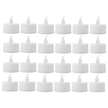 Flameless Electric Candle Lights LED Battery Powered Warm Light Wishing Lights Atmosphere Decoration Prop Lights