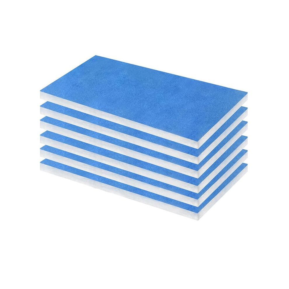 6 Pieces Paint Booth Filters,Portable Sprays Booth Filter,Paint Booth Exhaust Filters For Replace Airbrush Sprays Booths 6032315709440