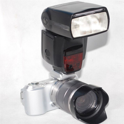 Flash Trigger Adapter Silver for NEX-3/C3/F3 NEX-5/5N/5R/5C/5T Camera Black 2