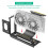 Vertical GPU Mount Bracket,2 Slots  Card Steering Holder with Hardware,EGPU Dock,External GPU Docking Station,B 2