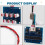 4S 6A Active Equalizer Lifepo4 Li-Ion Lithium Battery Balancer  Transfer Balancing Board for 4 Strings 12V 3