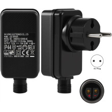 Alimentation LED 12 V/1 A, Guirlande Lumineuse de Remplacement, pour Éclairage de Noël, Bande Lumineuse, Filet Lumineux, Prise UE.