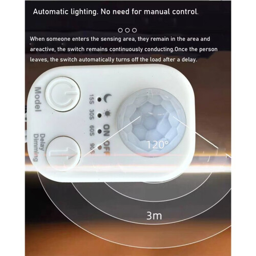 5V-24V USB  Body Infrared PIR Motion Sensor  Human Motion Sensor Detector  for LED Light Strip USB 2