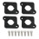 Billet Coilpack Adapterplatten 1.8T auf 2.0TFSI Schwarz Aluminium, 8,5*6,4cm 1