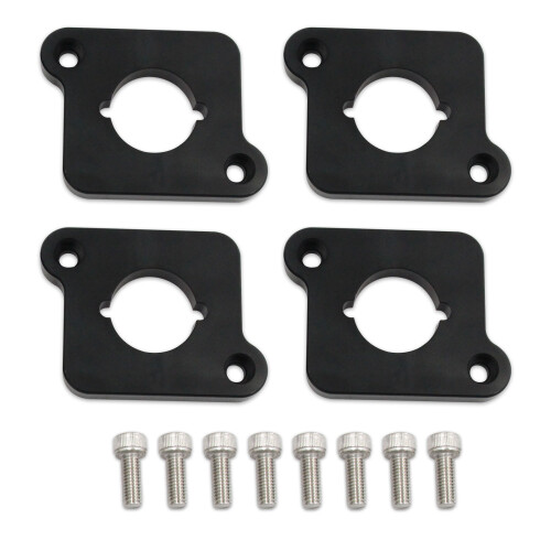 Billet Coilpack Adapterplatten 1.8T auf 2.0TFSI Schwarz Aluminium, 8,5*6,4cm