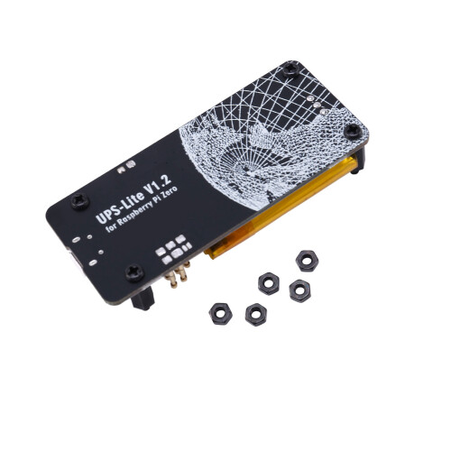 for Raspberry Pi Zero W UPS-Lite Power Supply Board Power Battery Power I2C MAX17040G Indicator 1