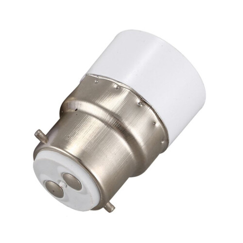 B22 to E14 Screw LED Light Bulb Socket Adapter Converter 2