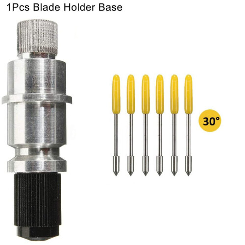 15PCS 30 Degree Graphtec CB09U CB09 Blades Vinyl Plotter Cutter + 1PCS Blade Holder Housing 2