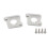 Aluminum Coilpack Adapter Plates for 1.8T to 2.0TFSI, Silver, 8.5*6.4cm 5