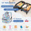 Kids' 5-Piece Luggage Set: 16"" Suitcase, Backpack, Blue 3