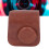 Funda de cuero PU marrón para Mini SE 7 Plus 16